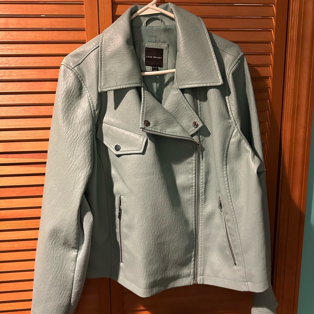 Lane Bryant Bernardo Classic Moto Jacket
